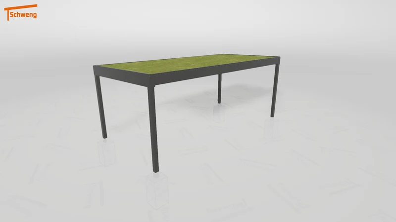 #DE Schweng Flachdachcarport C600+ (ID pbqdq4) #MTG