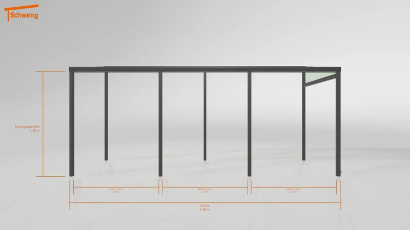 #DE Schweng Pultdachcarport S400 (ID yg72nb)