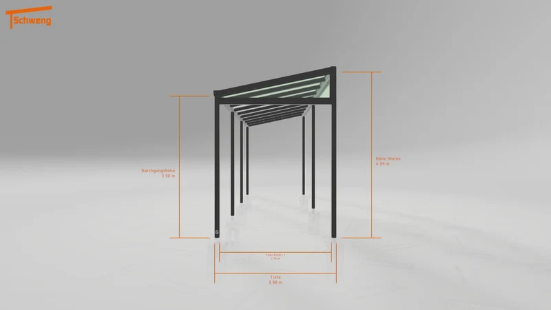 #DE Schweng Pultdachcarport S400 (ID yg72nb)