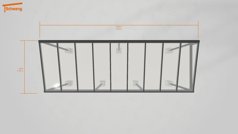 #DE Schweng Pultdachcarport S400 (ID yg72nb)