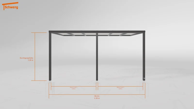 #DE Schweng Pultdachcarport S350 (ID 9wx5p9)
