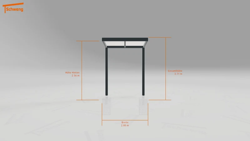 #DE Schweng Terrassenüberdachung S350 (ID pbqdj7)