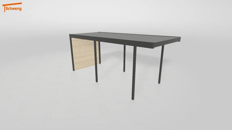 #DE Schweng Flachdachcarport C600 (ID 775qw5) #MTG