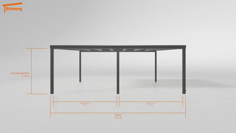 #DE Schweng Pultdachcarport S400 (ID 5m9n8w)