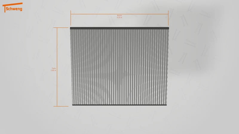 #DE Schweng Pultdachcarport S400 (ID 5m9n8w)