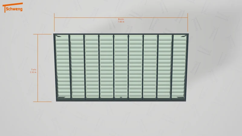 #DE Schweng Terrassenüberdachung S350 (ID w3y7w7)