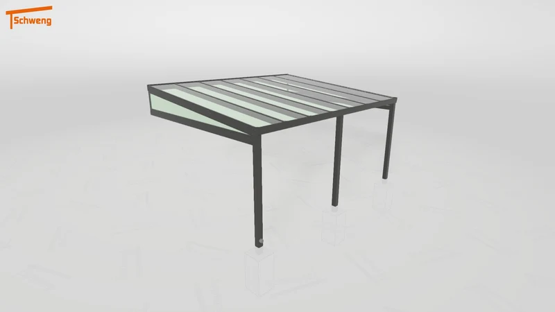 #DE Schweng Terrassenüberdachung S400 (ID 857knq)