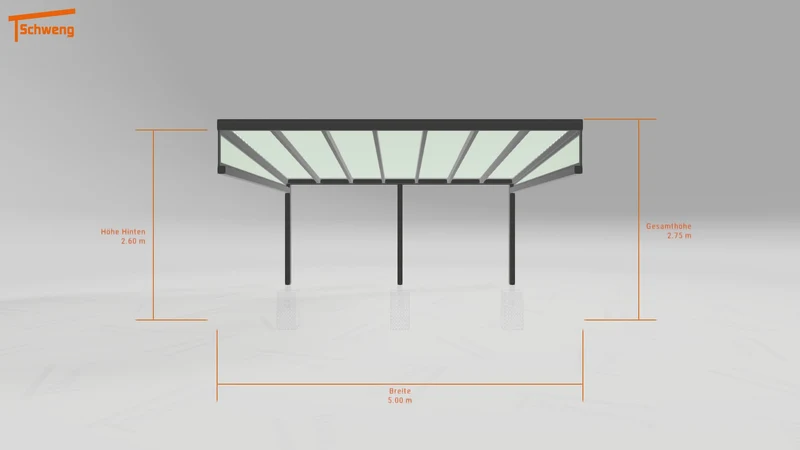 #DE Schweng Terrassenüberdachung S400 (ID 857knq)