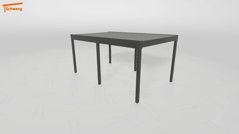 #DE Schweng Flachdachcarport C600+ (ID rjr7qz) #MTG
