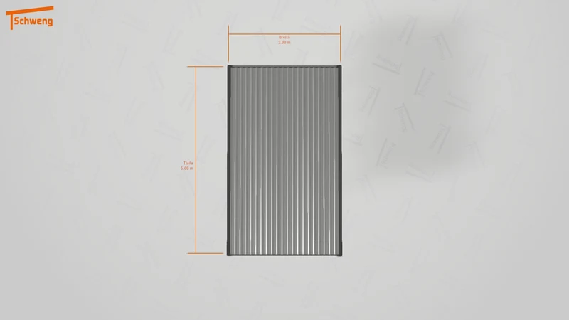 #DE Schweng Flachdachcarport C600+ (ID rjr7qz) #MTG