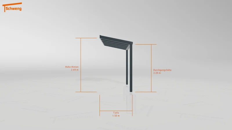 #AT Schweng Terrassenüberdachung S350 (ID 42vmnv)