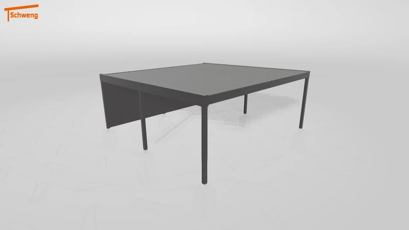 #DE Schweng Flachdachcarport C600+ (ID pbqynv) #MTG