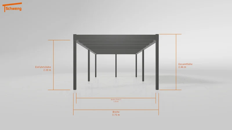 #DE Schweng Flachdachcarport C600 (ID v493yx) #MTG