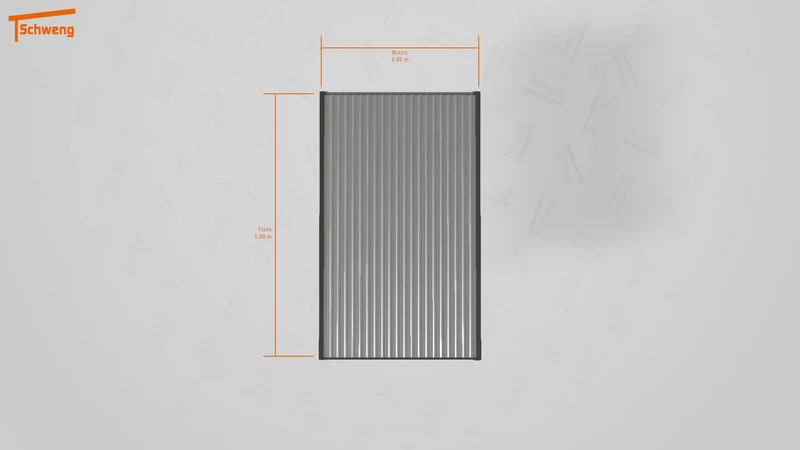 #DE Schweng Flachdachcarport C600 (ID jjrwq9) #MTG