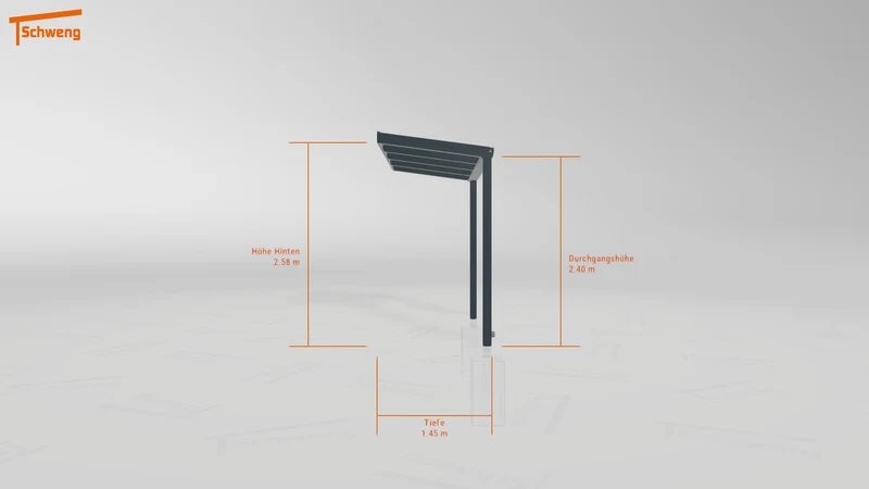 #DE Schweng Terrassenüberdachung S350 (ID 5m9b7r)