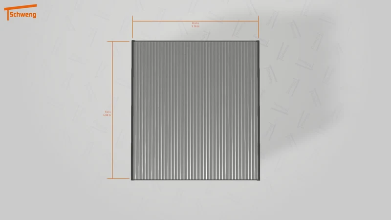 #DE Schweng Flachdachcarport C600+ (ID jjrpwx) #MTG