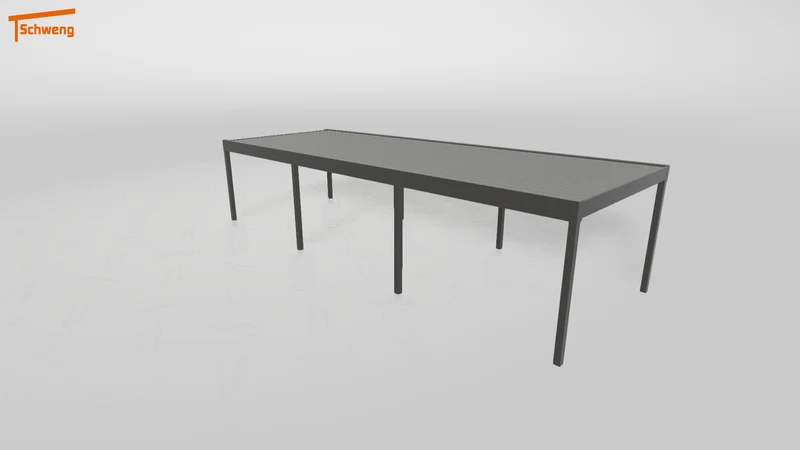 #DE Schweng Flachdachcarport C600 (ID w3yrjb)