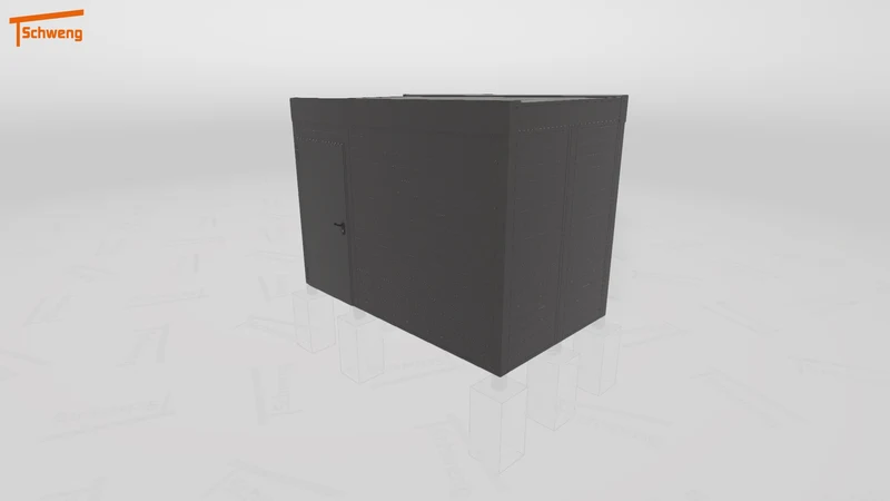 #DE Schweng Flachdachcarport C600 (ID 9wxdry) #MTG