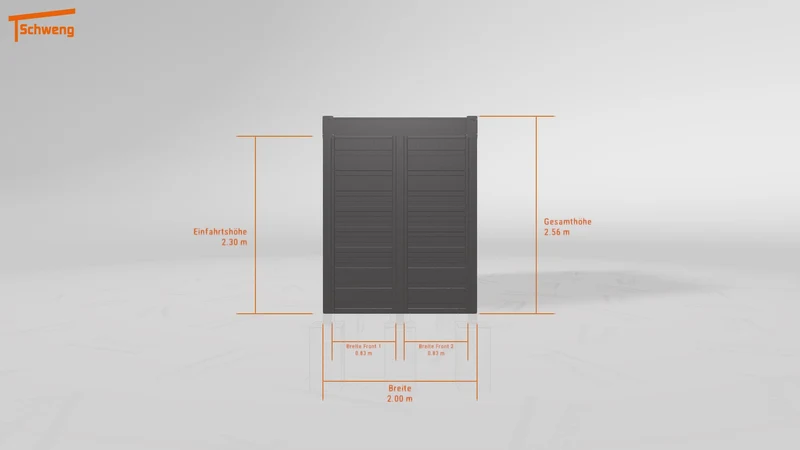 #DE Schweng Flachdachcarport C600 (ID 9wxdry) #MTG