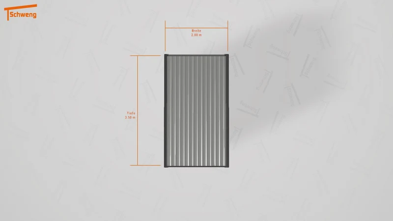 #DE Schweng Flachdachcarport C600 (ID 9wxdry) #MTG