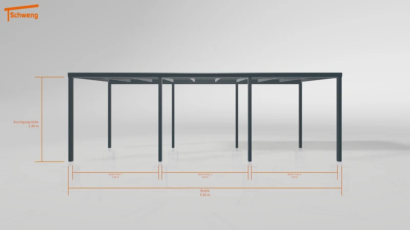 #DE Schweng Pultdachcarport S400 (ID bkj8r5)