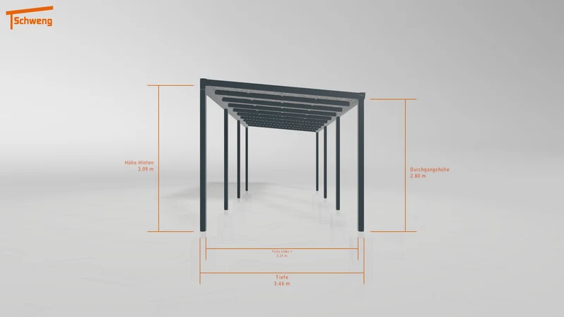 #DE Schweng Pultdachcarport S400 (ID bkj8r5)