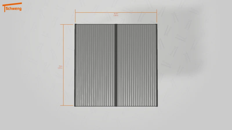 #DE Schweng Flachdachcarport C600 (ID 33pvw9) #MTG