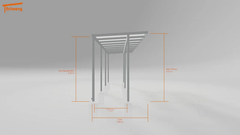 #AT Schweng Pultdachcarport S400 (ID k2rz9b)