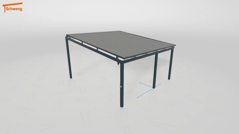 #DE Schweng Terrassenüberdachung S400 (ID jjrwp8)