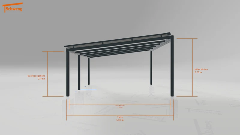 #DE Schweng Terrassenüberdachung S400 (ID jjrwp8)