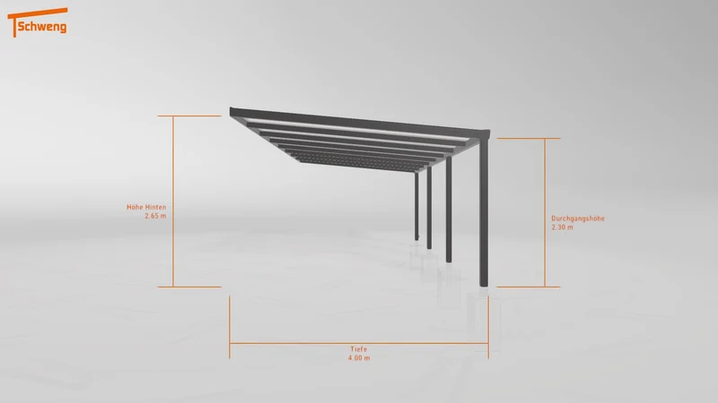 #DE Schweng Terrassenüberdachung S400 (ID 2qbgzr)