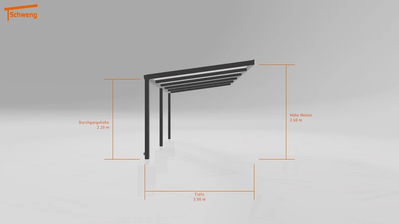 #DE Schweng Pultdachcarport S350 (ID rjr39m) #MTG