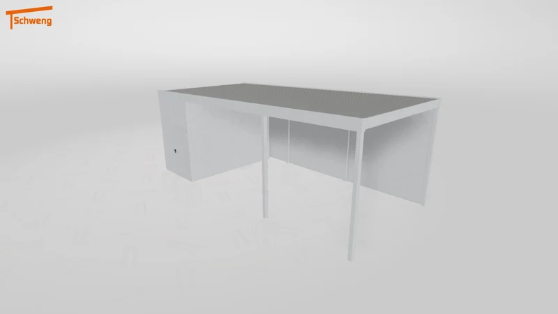 #DE Schweng Flachdachcarport C600 (ID g7pbw2) #MTG