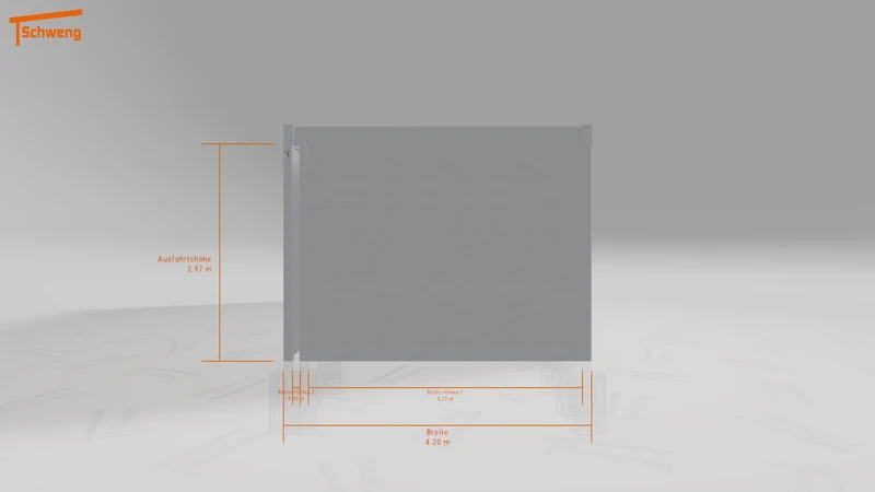 #DE Schweng Flachdachcarport C600 (ID g7pbw2) #MTG