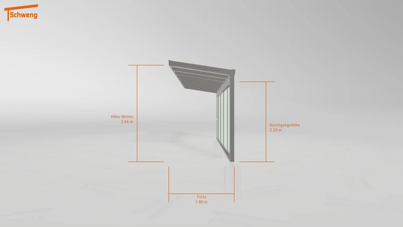 #DE Schweng Terrassenüberdachung S400 (ID n543k4)