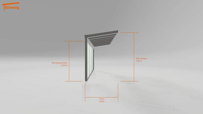 #DE Schweng Terrassenüberdachung S400 (ID n543k4)