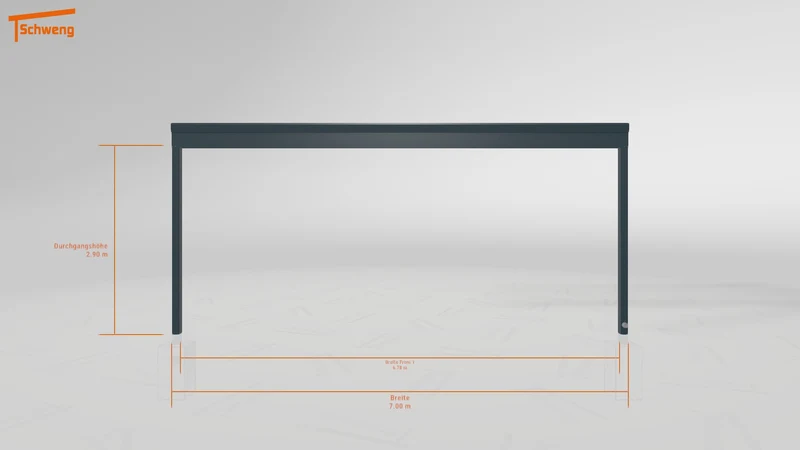 #DE Schweng Pultdachcarport S400 (ID jjrn9n)