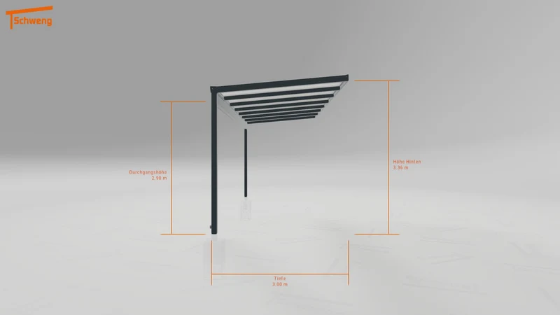 #DE Schweng Pultdachcarport S400 (ID jjrn9n)