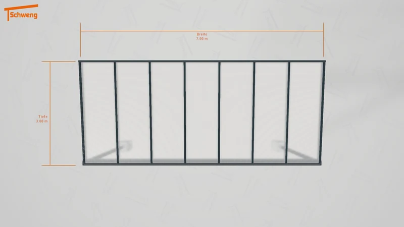 #DE Schweng Pultdachcarport S400 (ID jjrn9n)