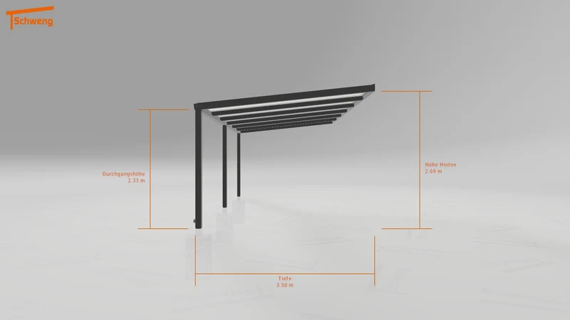 #DE Schweng Pultdachcarport S350 (ID x753n9) #MTG