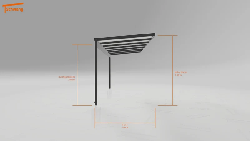 #DE Schweng Pultdachcarport S400 (ID 2qbkxd)