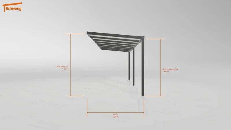 #DE Schweng Pultdachcarport S400 (ID dvz837) #MTG