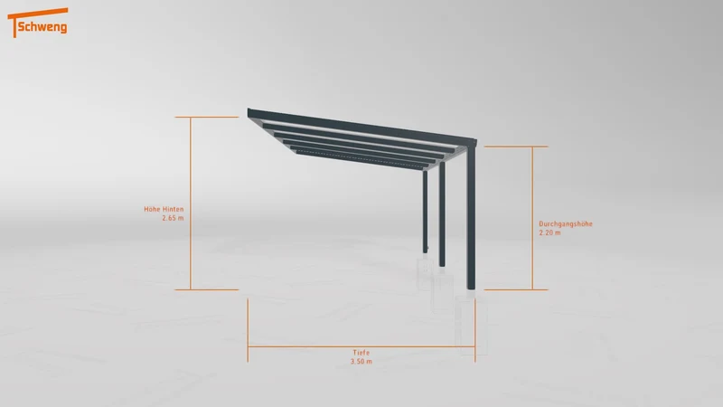 #DE Schweng Terrassenüberdachung S350 (ID qd2nwg)