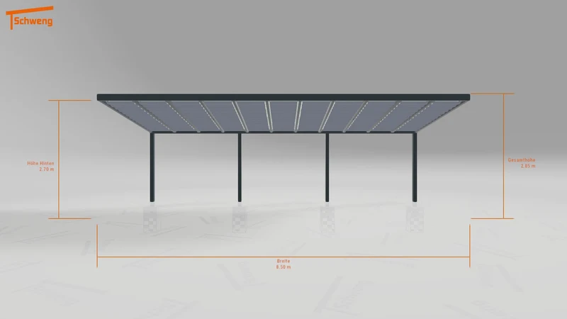 #DE Schweng Terrassenüberdachung S350 (ID zbxq4v)