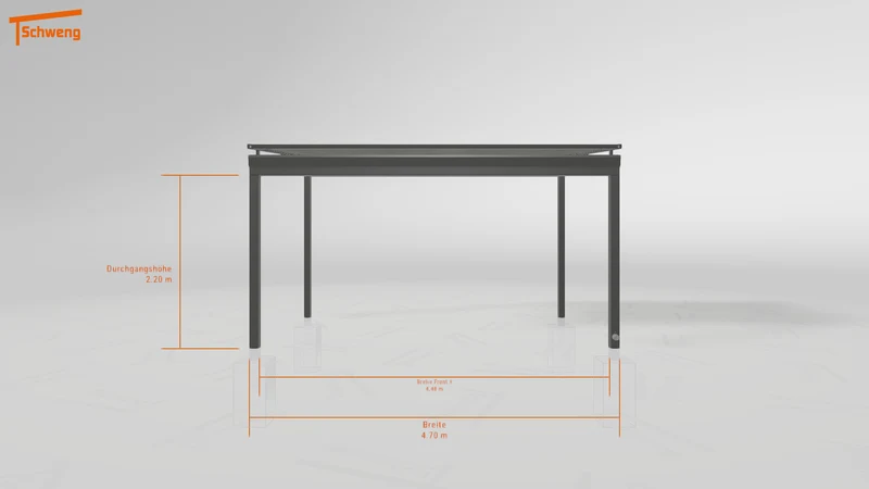 #DE Schweng Terrassenüberdachung S400 (ID rjrb55)