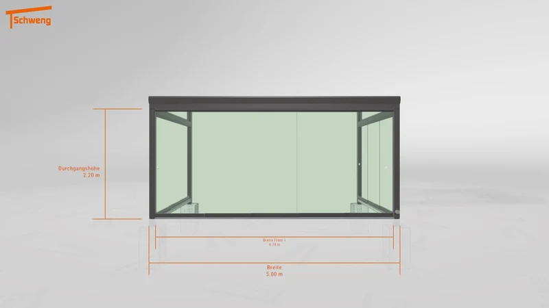 #DE Schweng Terrassenüberdachung S400 (ID w3y7jz)