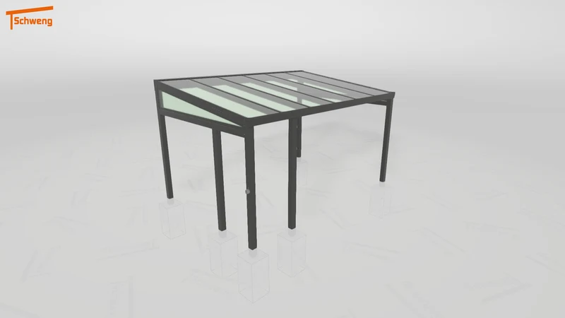 #DE Schweng Terrassenüberdachung S400 (ID w3y79g)
