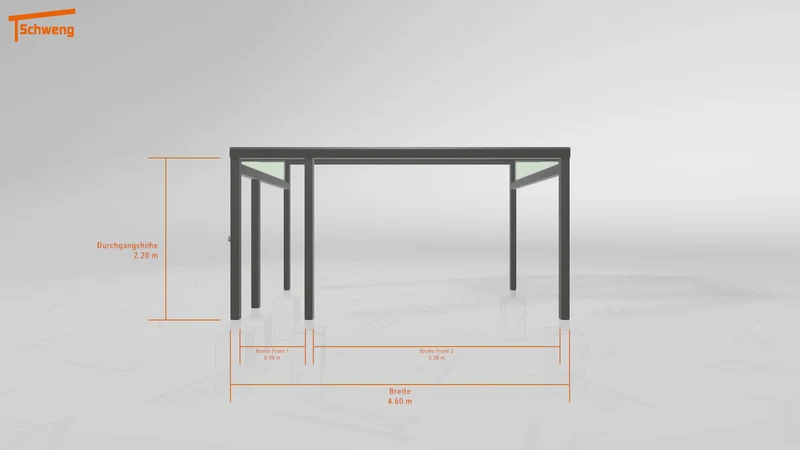 #DE Schweng Terrassenüberdachung S400 (ID w3y79g)