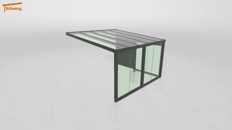#DE Schweng Terrassenüberdachung S400 (ID 5m9nkz)