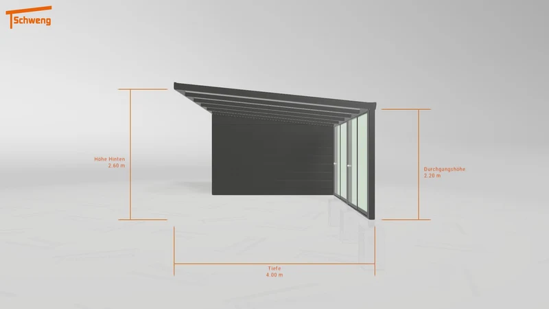 #DE Schweng Terrassenüberdachung S400 (ID qd2jky)